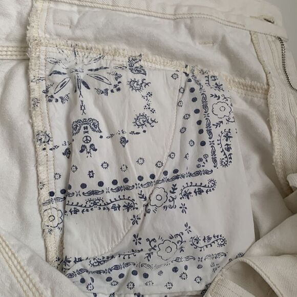 We The Free Denim Mini Skirt Cotton Size 31 - Picture 7 of 11